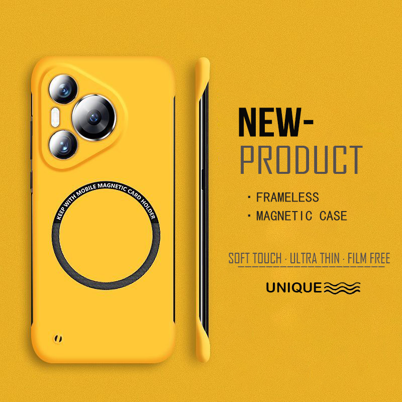 Ultra Thin Frameless Phone Cover - Funda de teléfono sin marco magnética