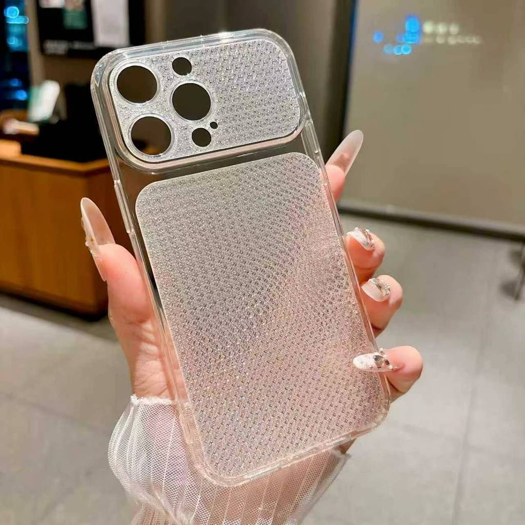 Heat Dissipation Mesh Breathable Case - Funda transparente de malla para disipar