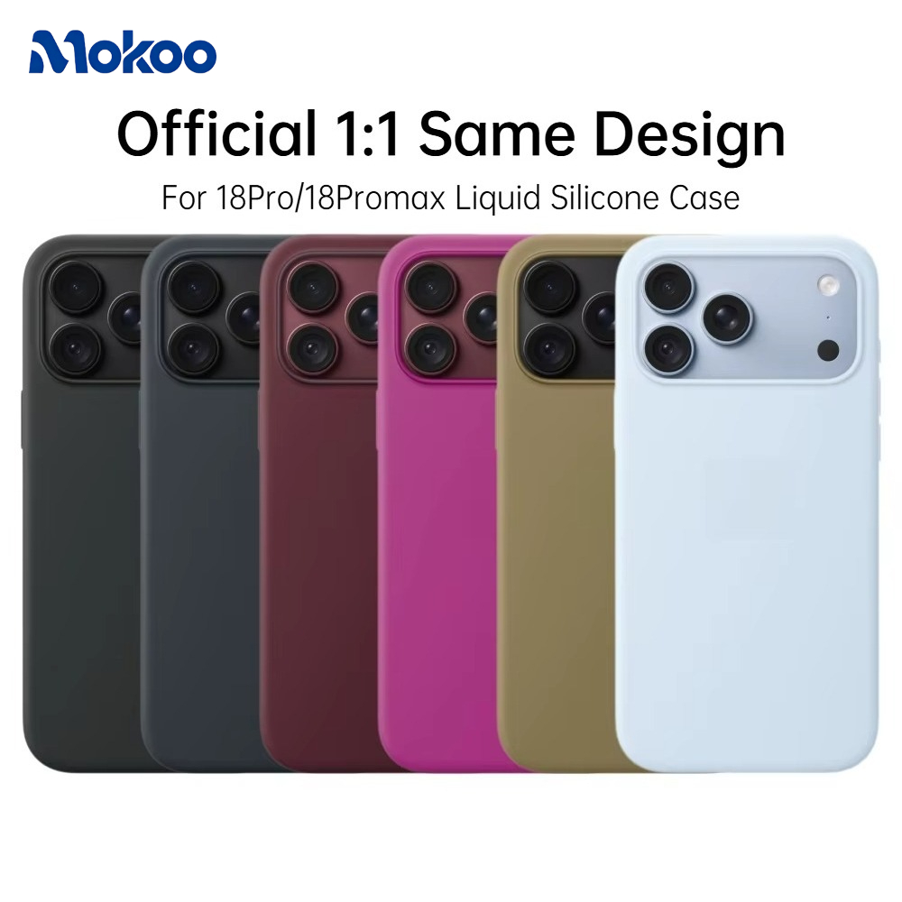 Liquid Silicone Magnetic Phone Case - Funda de Silicona Líquida para iPhone