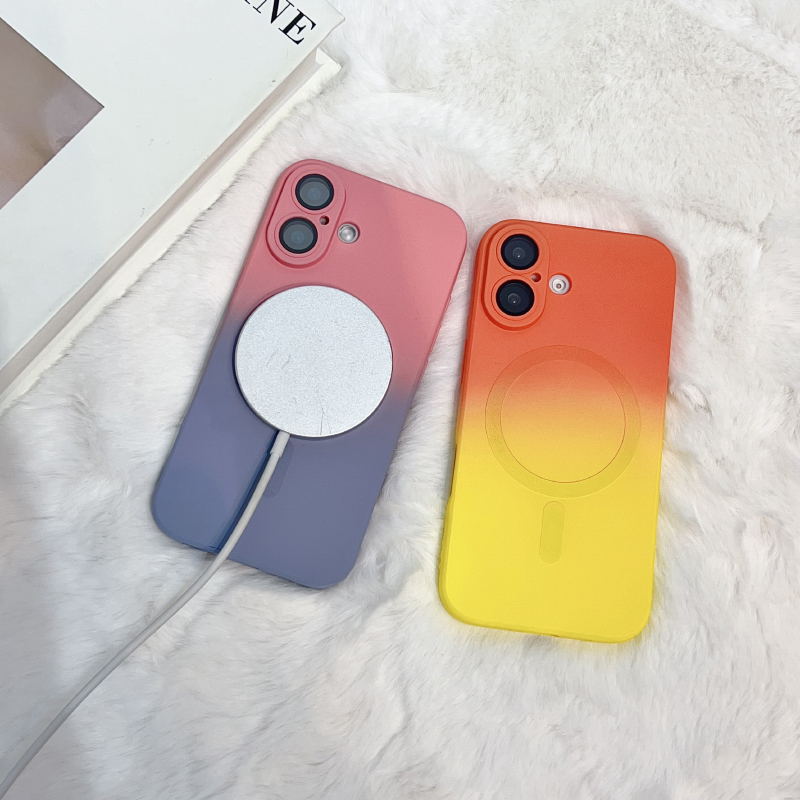 Liquid Silicone Magnetic Phone Case - Funda magnética de silicona líquida con