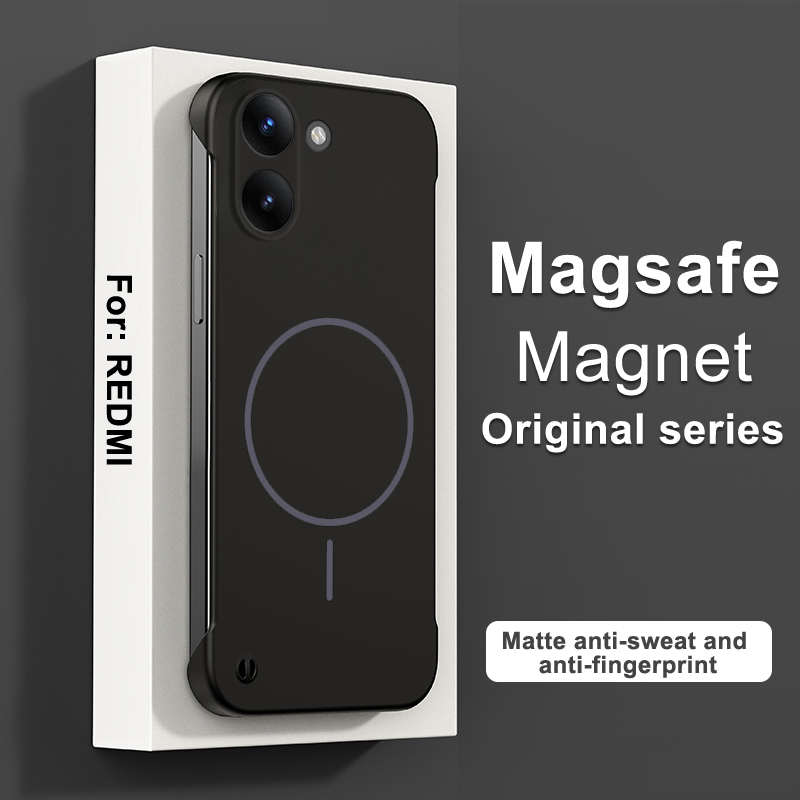 Ultra Thin Frameless Phone Cover - Funda magnética sin marco para teléfonos