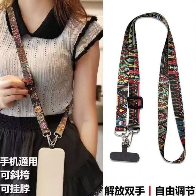 Crossbody Lanyard Neck Strap Case - Lindo cordón para teléfono de estilo