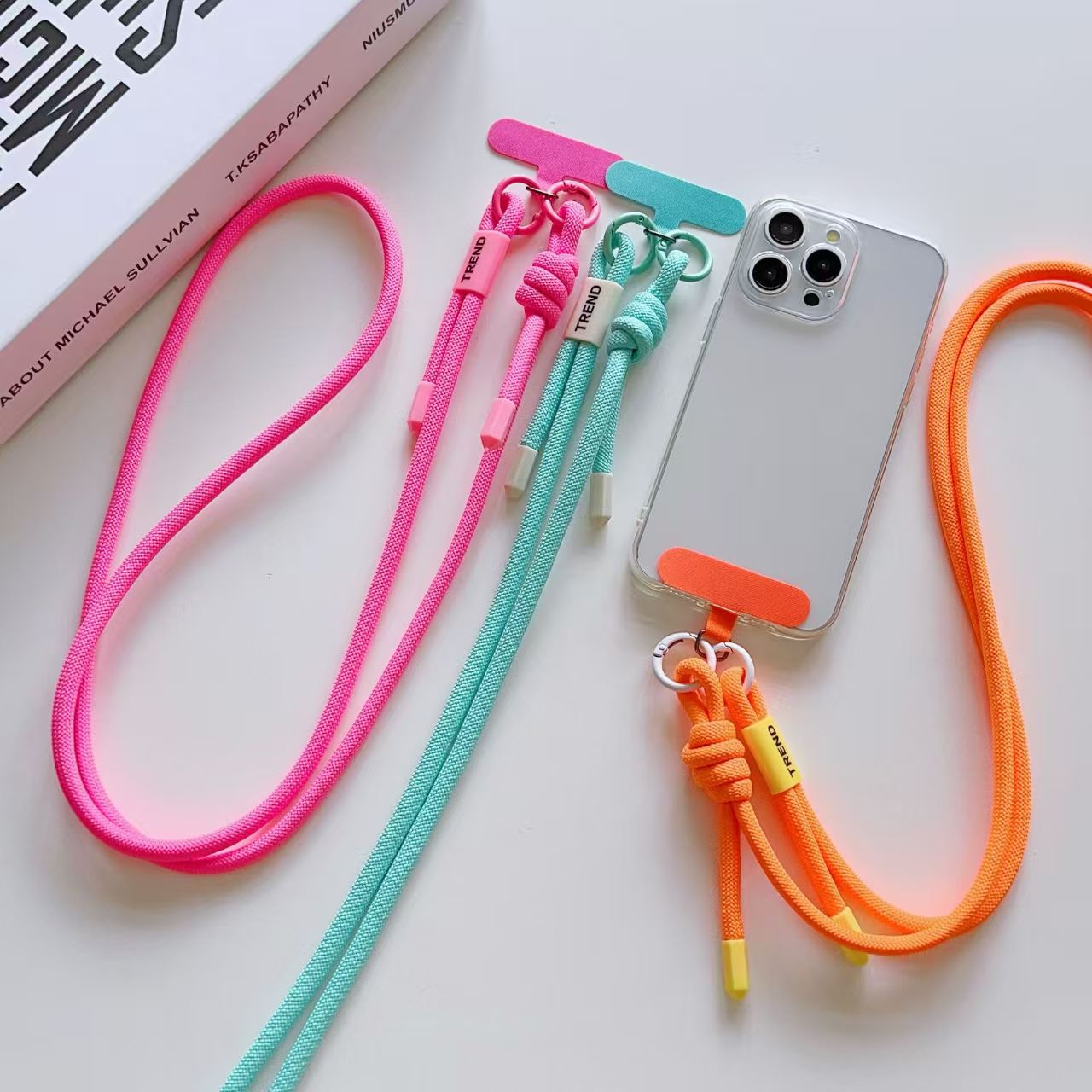 Crossbody Lanyard Neck Strap Case - Nuevo cordón de teléfono de moda,