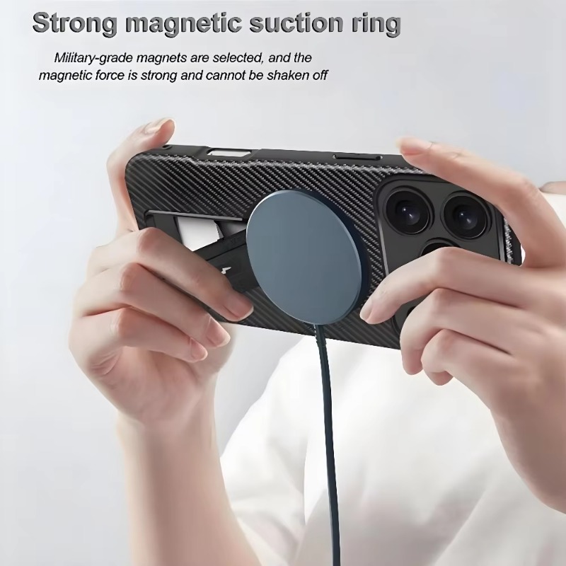 Funda magnética de lujo con so - Matte Hard Pc Back Case reseña y precio