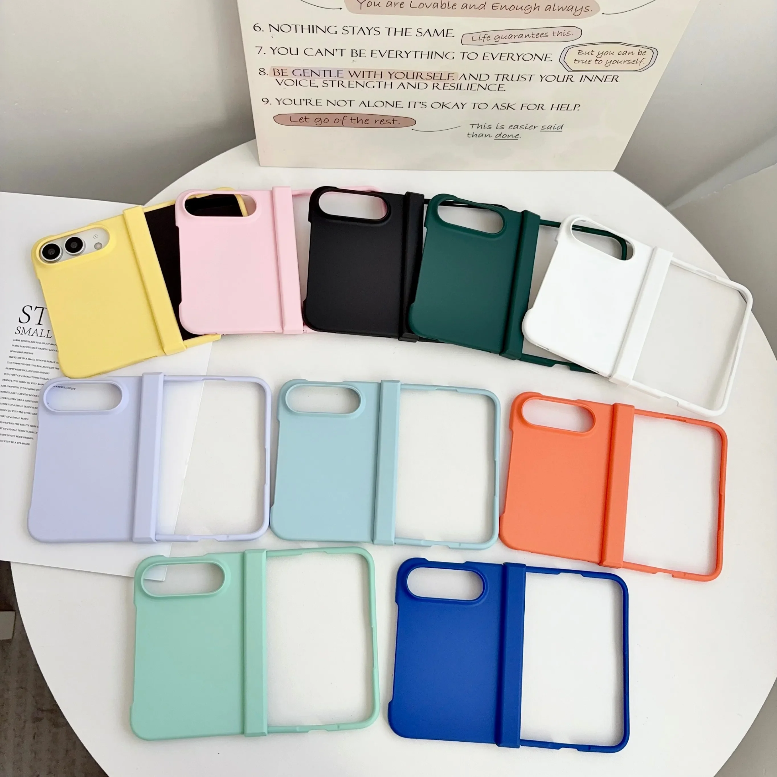Funda para iPhone con textura  - Matte Hard Pc Back Case reseña y precio