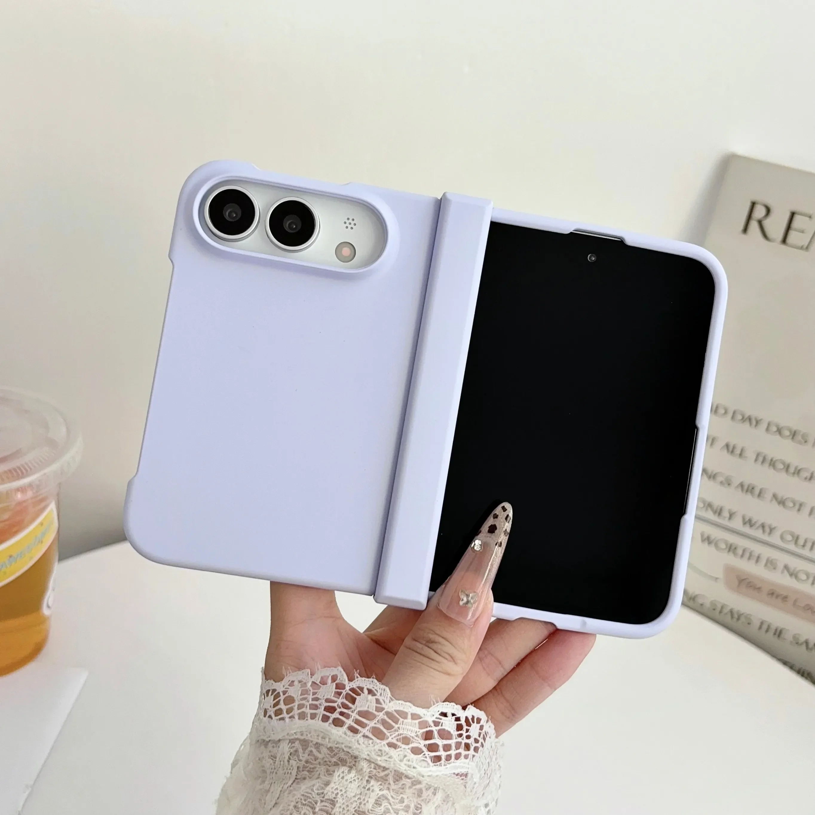 Funda para iPhone con textura  - Matte Hard Pc Back Case reseña y precio