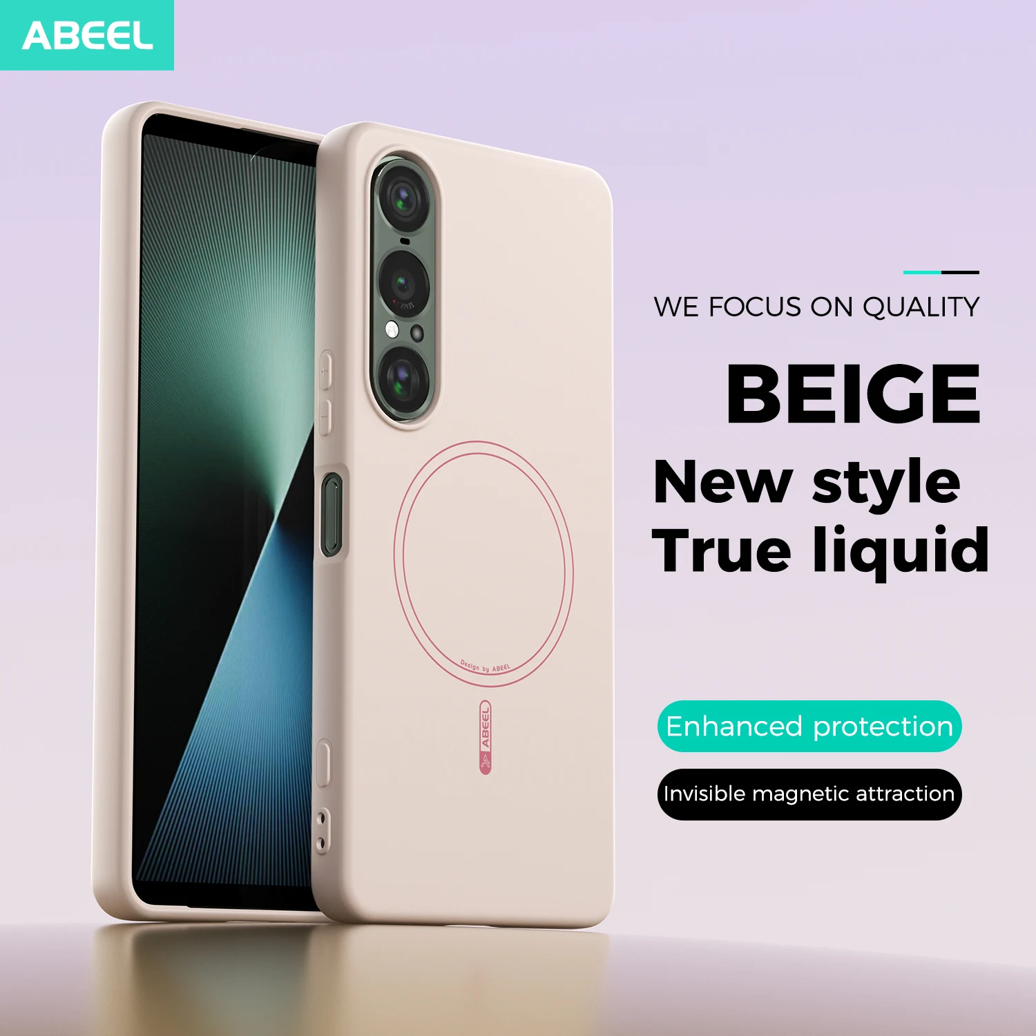 Funda de teléfono magnética pa - Liquid Silicone Magnetic Phone Case reseña y precio