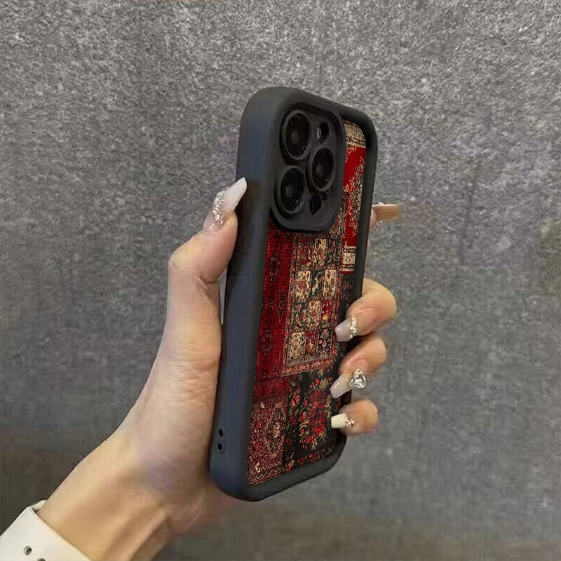 Funda de teléfono con diseño d - Vintage Floral Pattern Soft Case reseña y precio