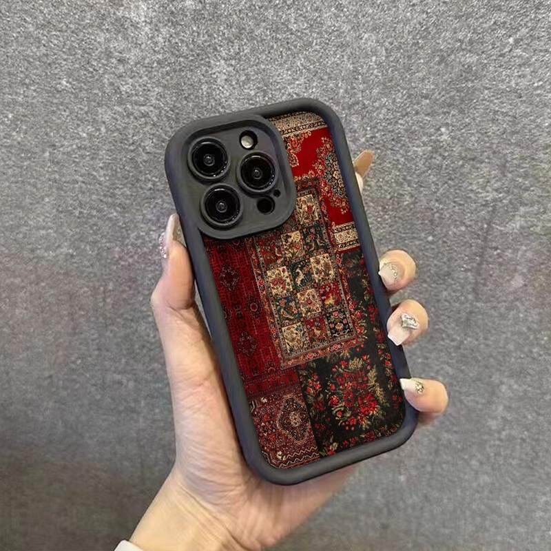 Funda de teléfono con diseño d - Vintage Floral Pattern Soft Case reseña y precio
