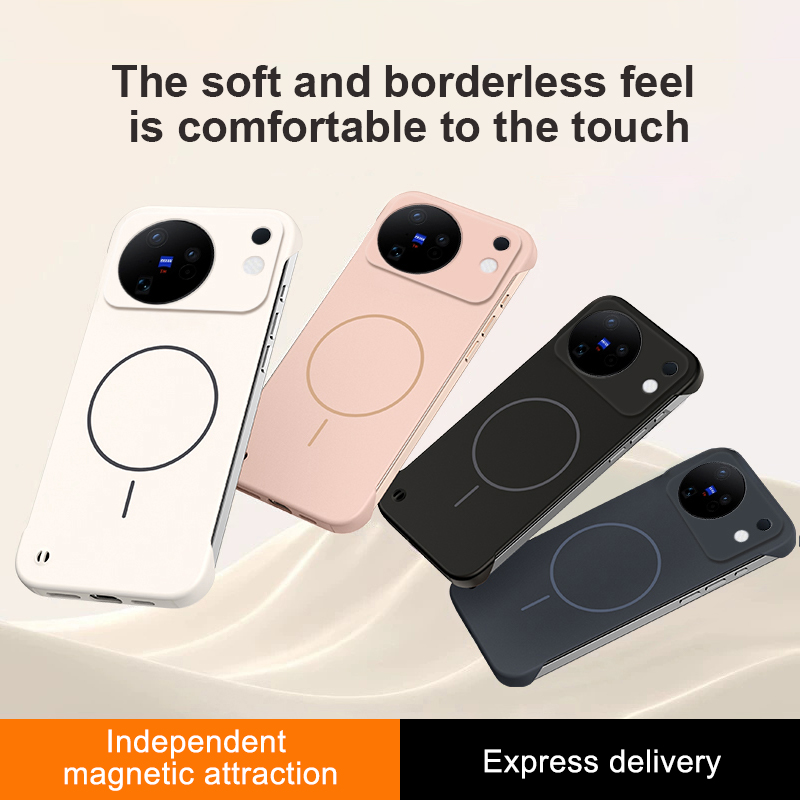 Funda magnética ultrafina y si - Ultra Thin Frameless Phone Cover reseña y precio