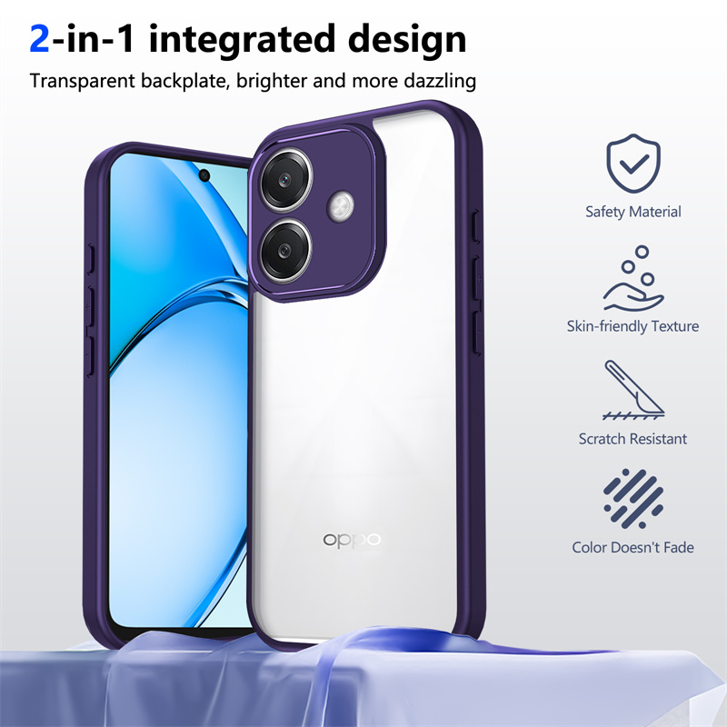 Funda Oppo A3 5G CPH2683 CPH26 - Clear Shockproof Bumper Case reseña y precio