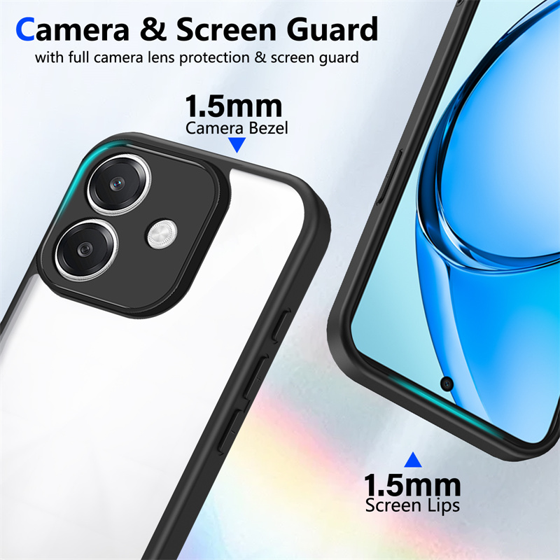 Funda Oppo A3 5G CPH2683 CPH26 - Clear Shockproof Bumper Case reseña y precio